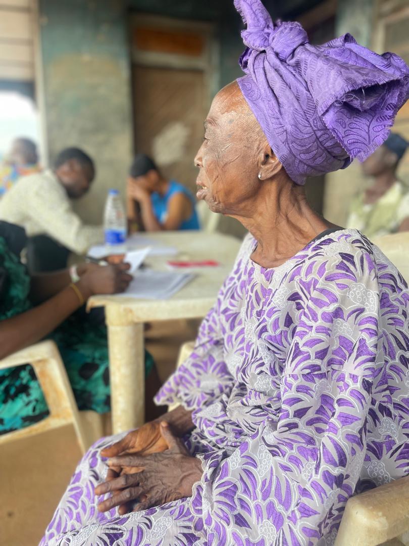 A dignified portrait from the medical outreach at Atipe Oke-Offa